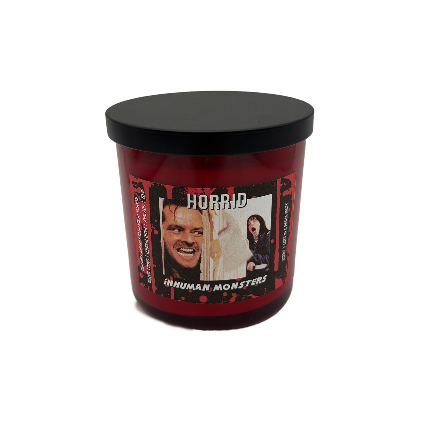 HORRID Inhuman Monsters Horror Candle