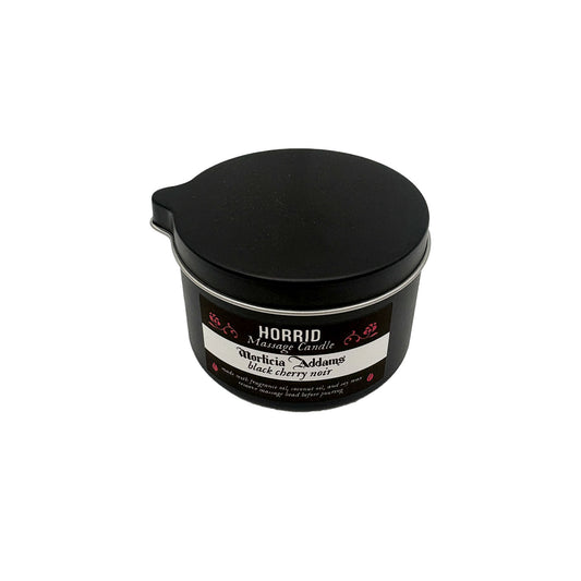 HORRID Morticia Addams Massage Candle