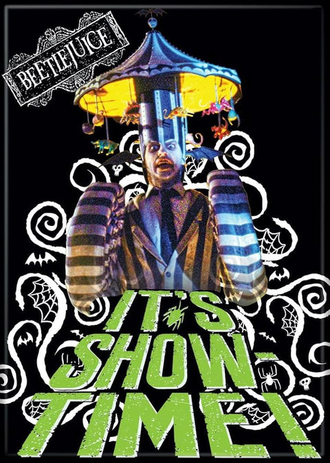 Horror Magnet It’s Showtime Beetlejuice
