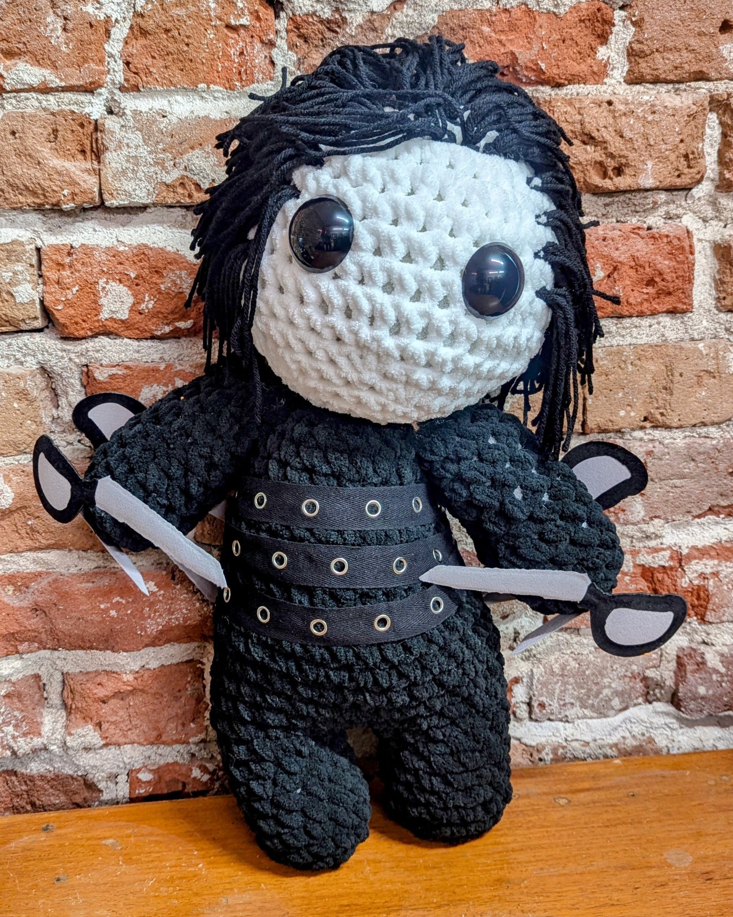 Rebel Skulls Edward Scissorhands Plush