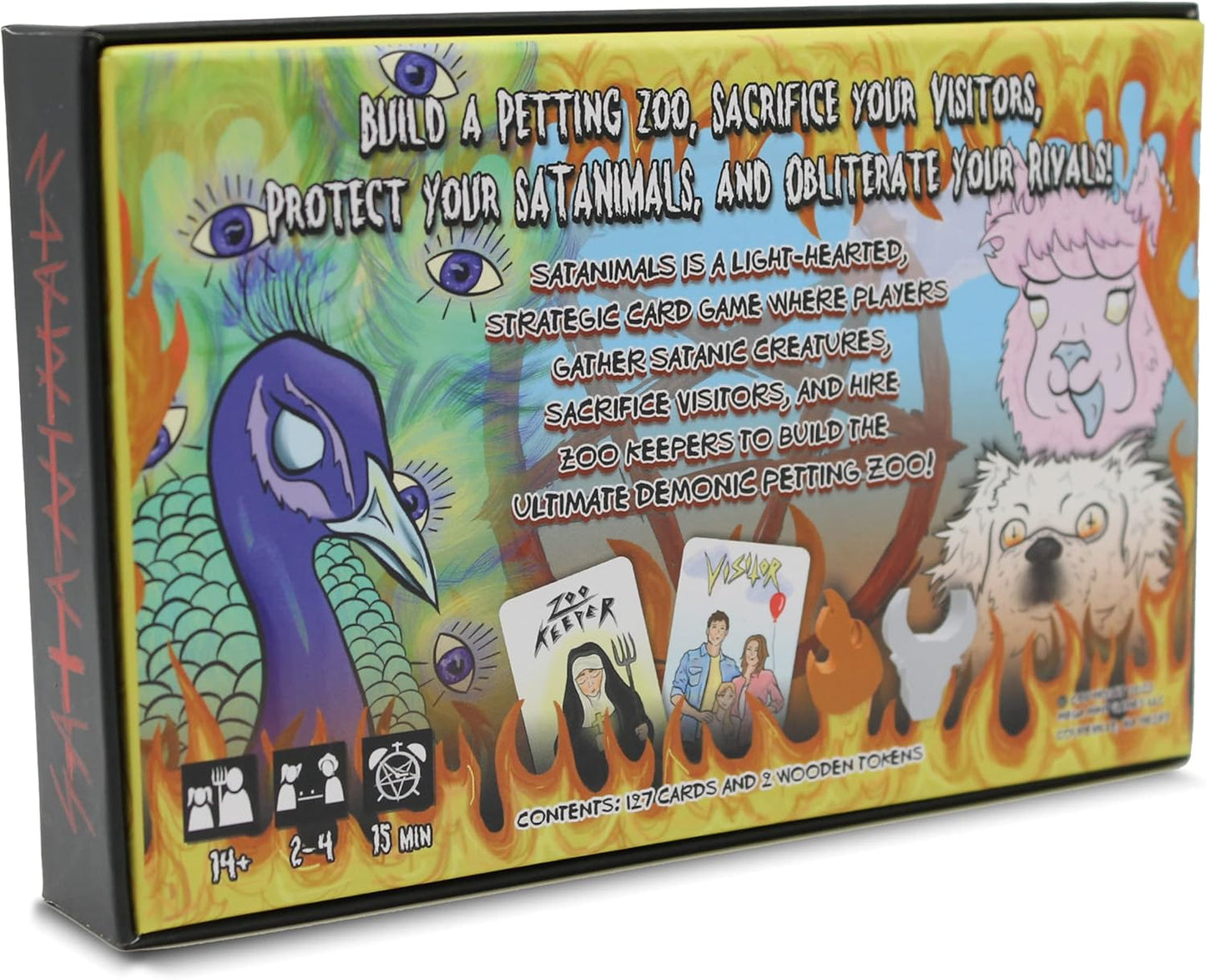 Juego de Cartas Satanimals