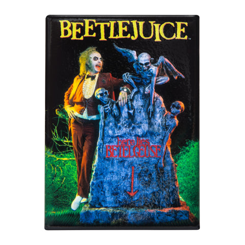 Horror Magnet Beetlejuice Gravestone