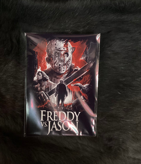 Horror Print Freddy vs. Jason