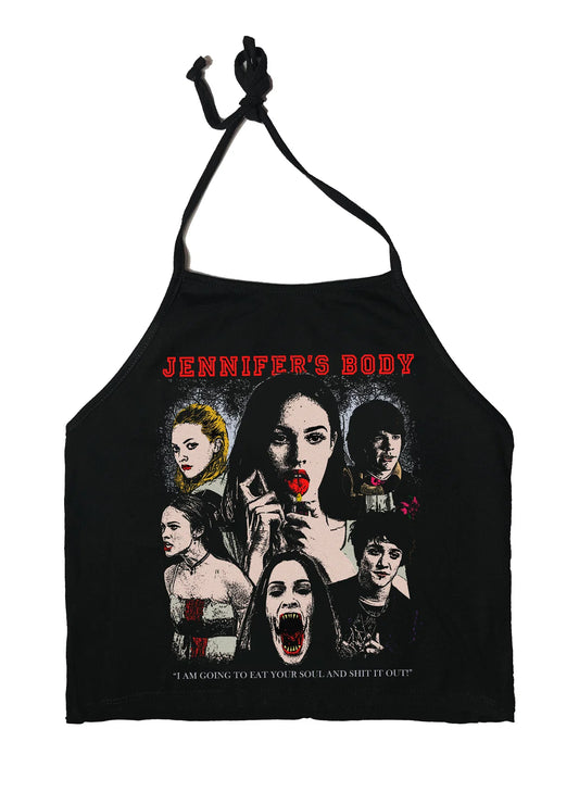 Vera’s Eyecandy Jennifer’s Body String Halter Tank