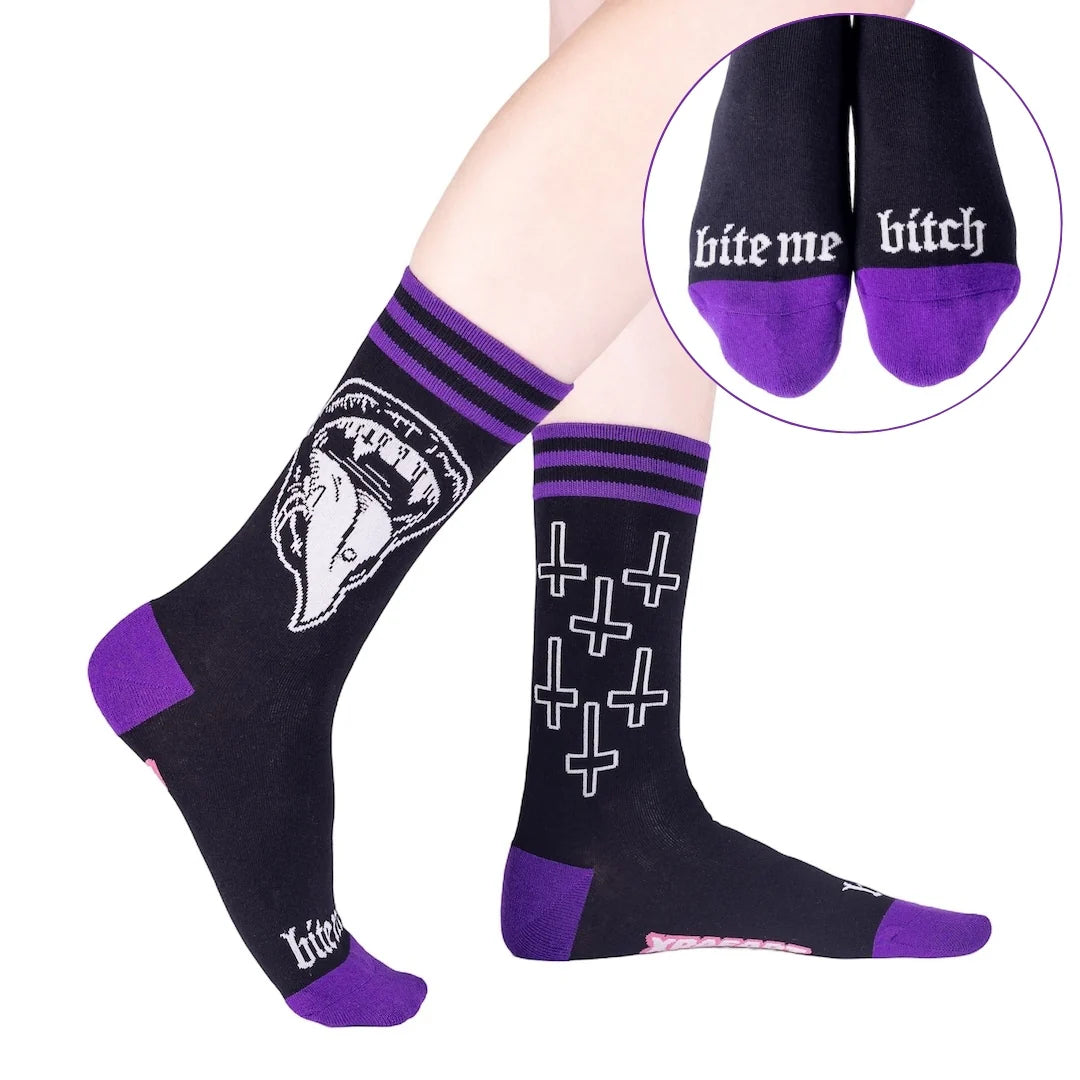 Calcetines FootClothes Bite Me