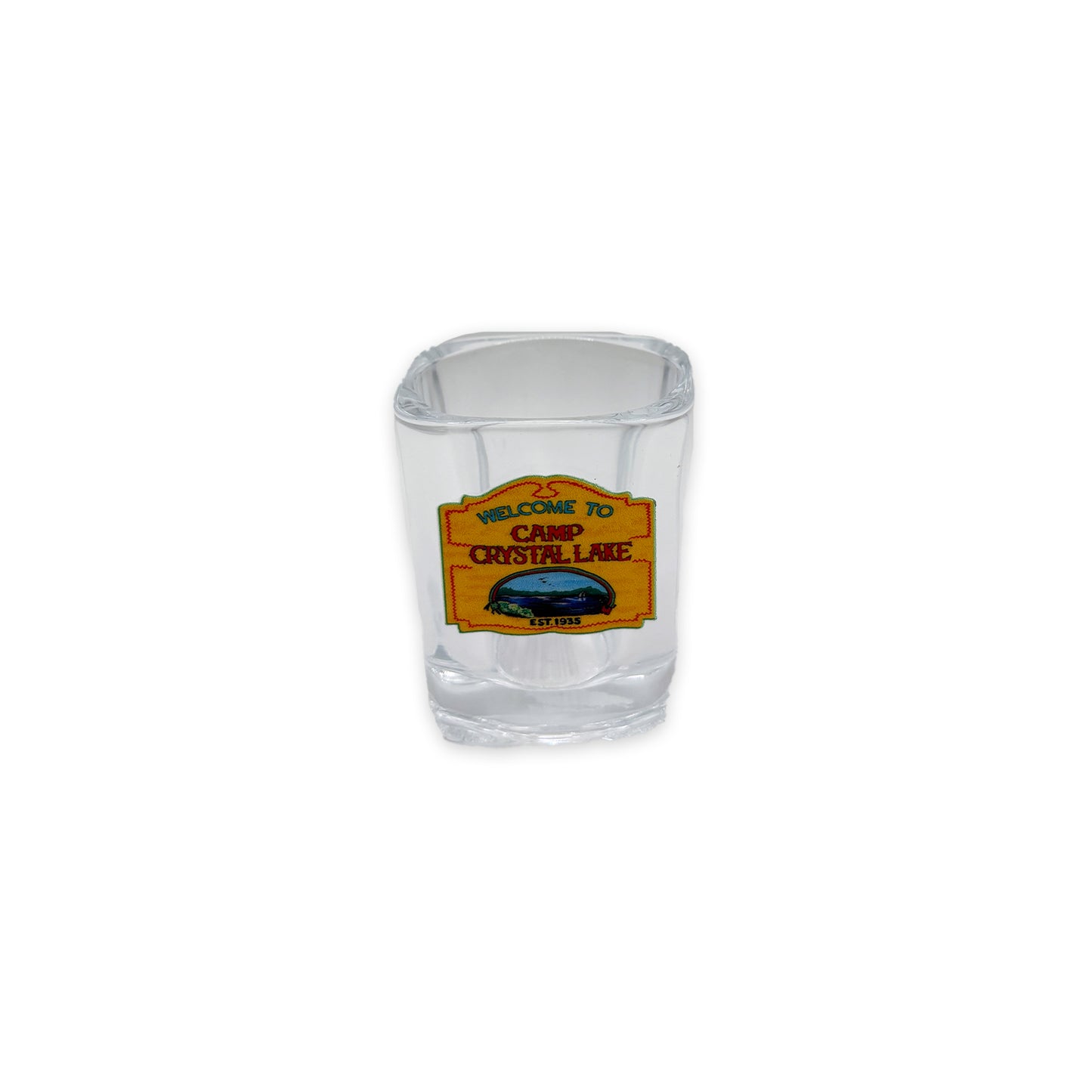 Teetroit Camp Crystal Lake Shot Glass