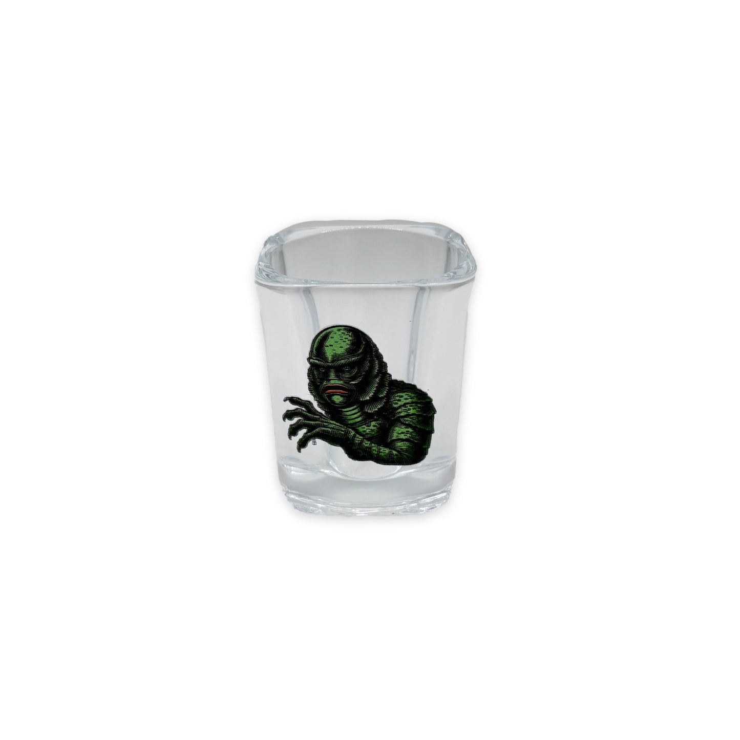 Teetroit Creature From The Black Lagoon Shot Glass