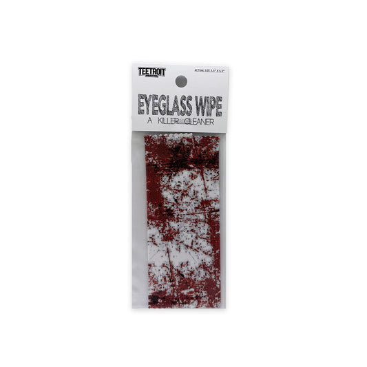 Teetroit Blood Splatter Eyeglass Wipe