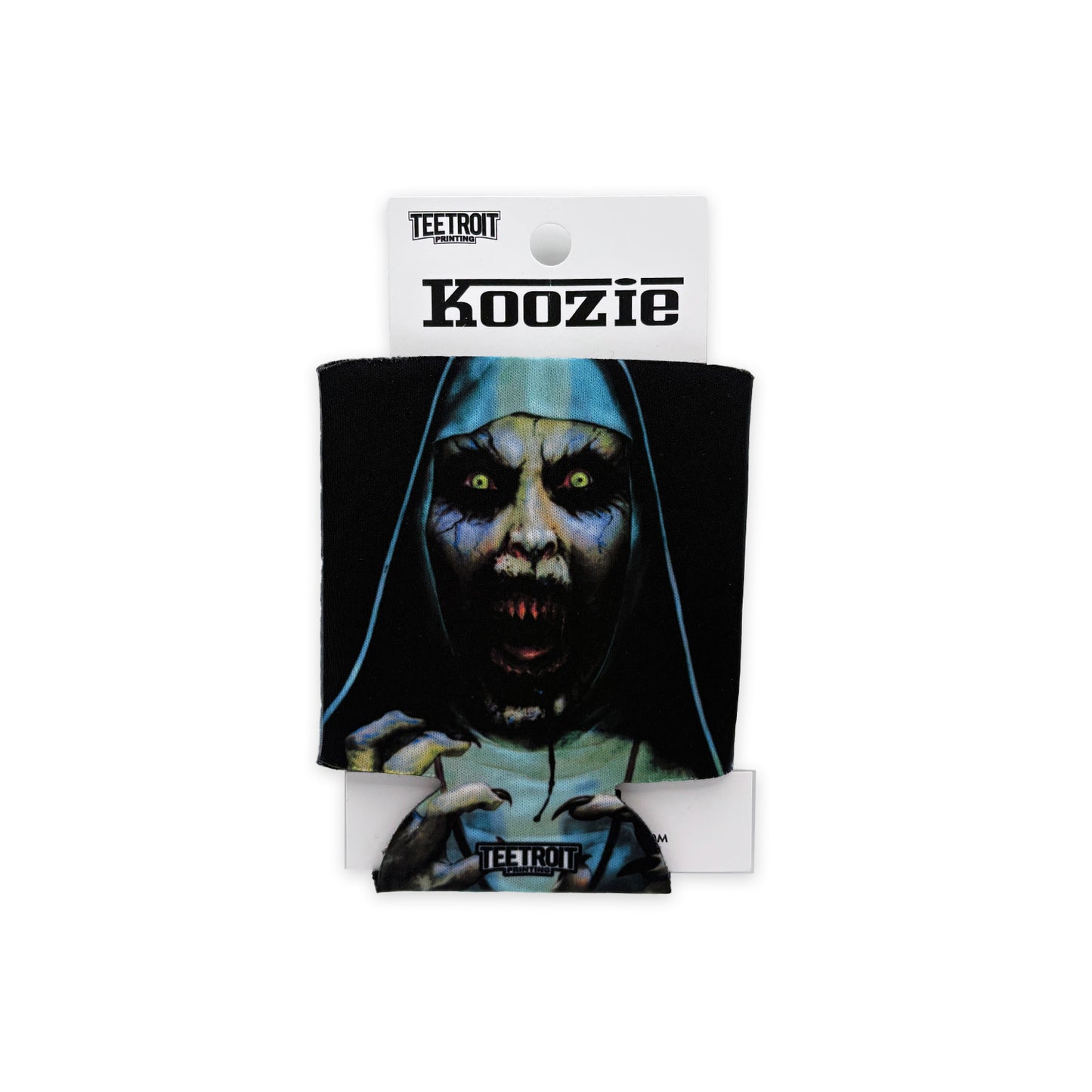 Teetroit The Nun Koozie