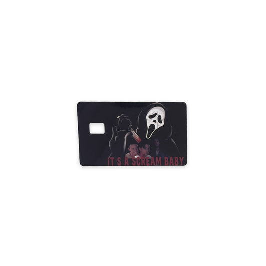 Emerald Moon Creations Scream Credit Card Skin