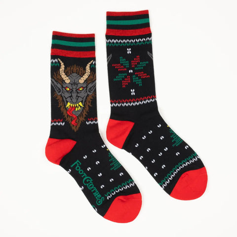 Foot Clothes Holiday Krampus Socks