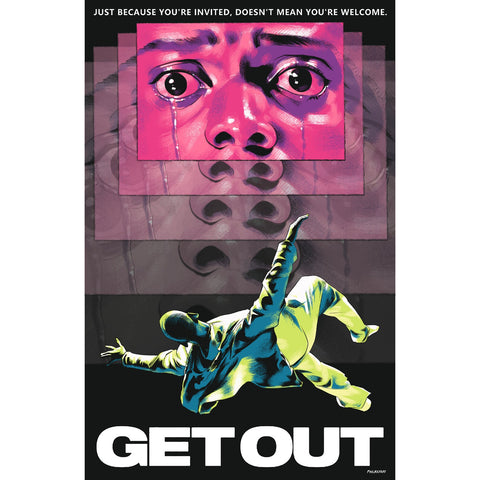 Phil Ray Get Out Horror Art Print