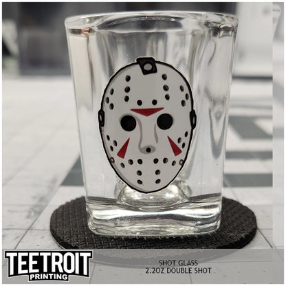 Teetroit Friday the 13th Shot Glass