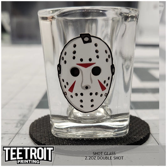 Teetroit Friday the 13th Shot Glass