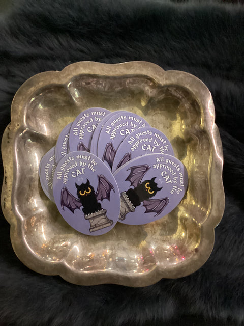 Rin Matz Gargoyle Cat Sticker