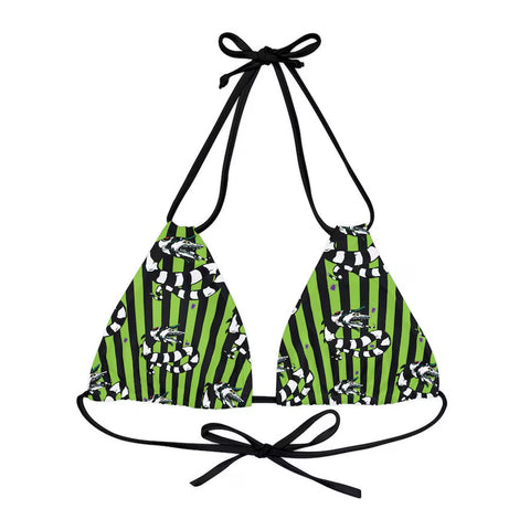 Terror Talks Beetlejuice Sandworm Bikini Top