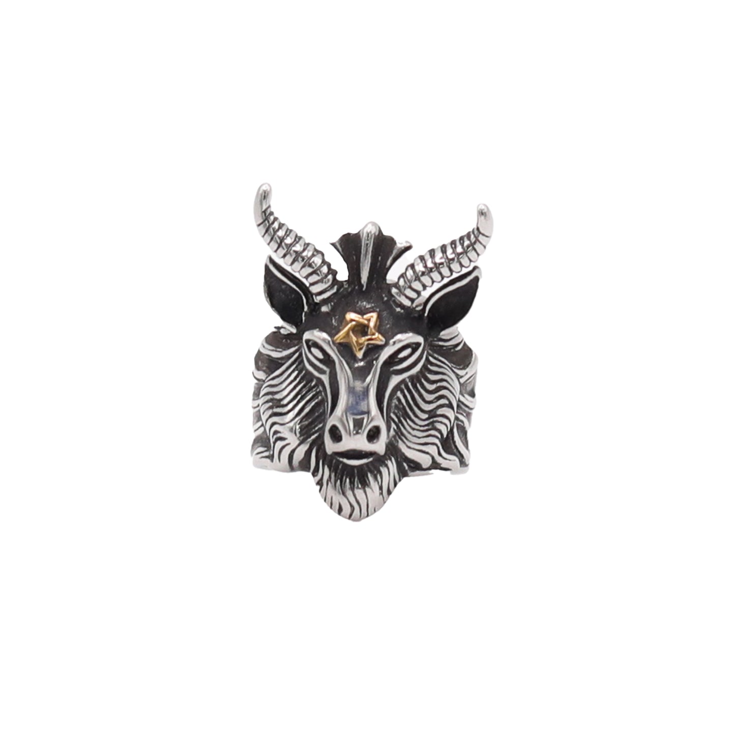 Anillo de Bafomet de Plata