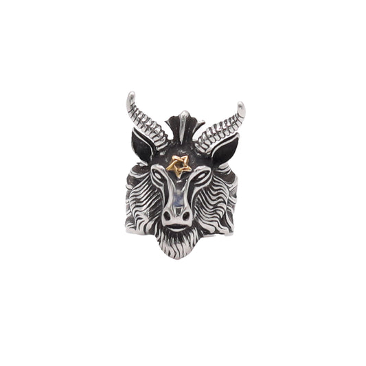 Anillo de Bafomet de Plata