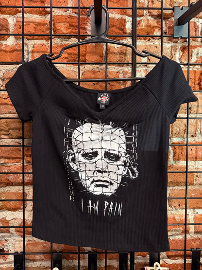 Top Hellraiser con hombros descubiertos de Vera's Eyecandy