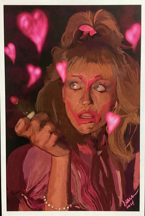Horrifying Hot Sauce Night of the Demons Print