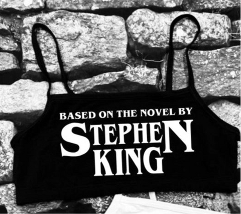 Bra Top - Based On A Novel By Stephen King (Black Only)
