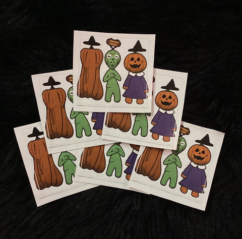 StitchnStabs Halloween Critters Sticker