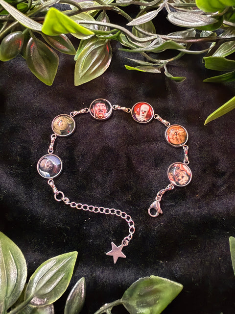 Graveyard Offerings Horror Icons Bracelet