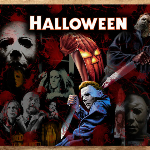 Graveyard Offerings Halloween Mousepad