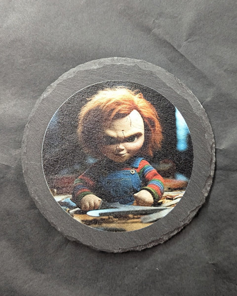 Cup of Snark Stone Horror Coasters