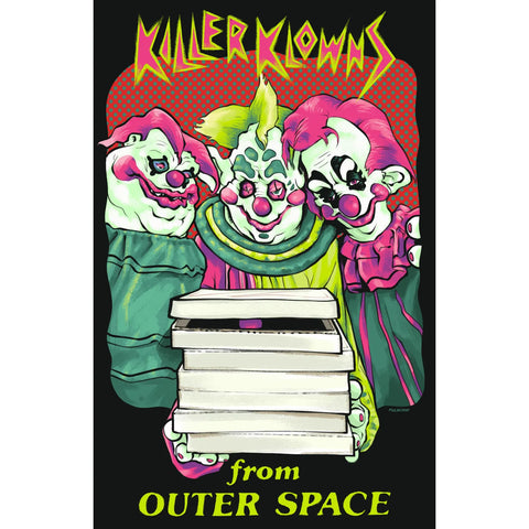 Phil Ray Art Killer Klowns from Outer Space Horror Print