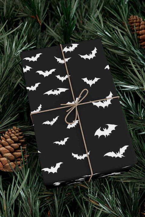 Vampire Freaks Bats Wrapping Paper