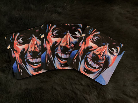 Teetroit Ash Evil Dead Coaster