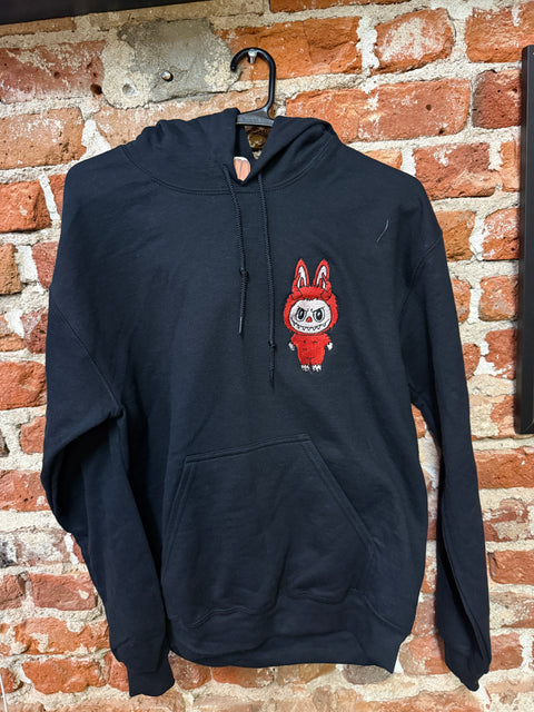 StitchnStabs Embroidered Devil Labubu Hoodie