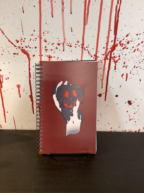 Cozy Coven Poison Apple Small Notebook Red