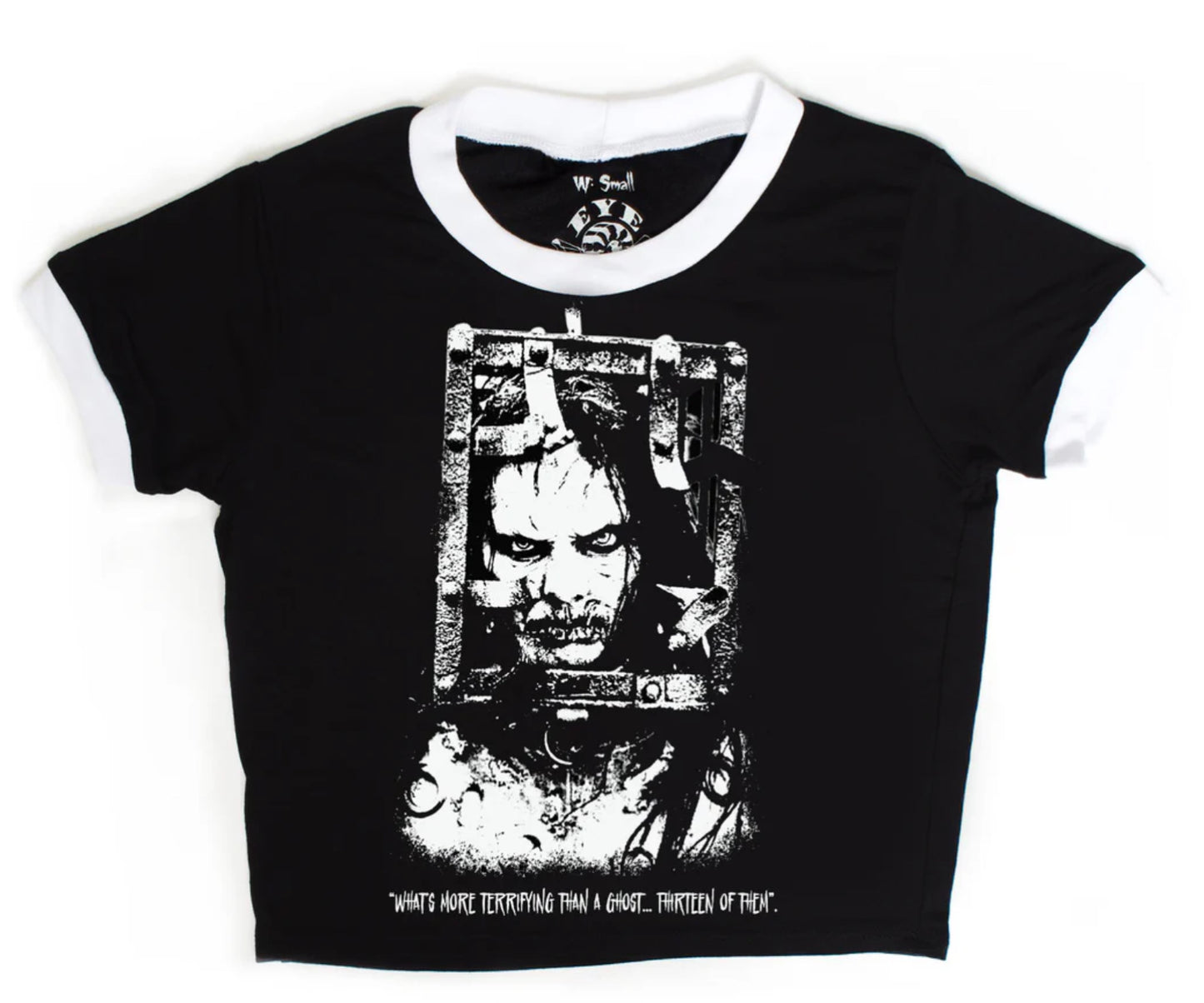 Vera’s Eyecandy 13 Ghosts Women’s Ringer Tee