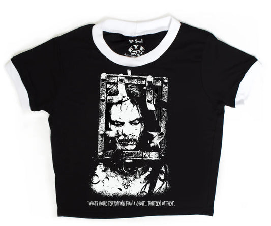 Vera’s Eyecandy 13 Ghosts Women’s Ringer Tee