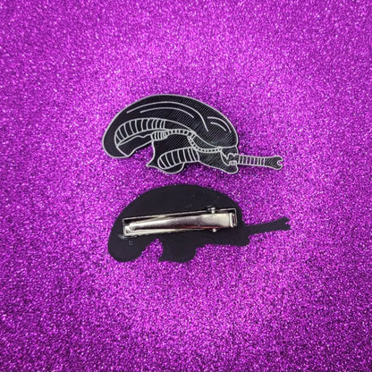Printy Vibes Alien Hair Clip