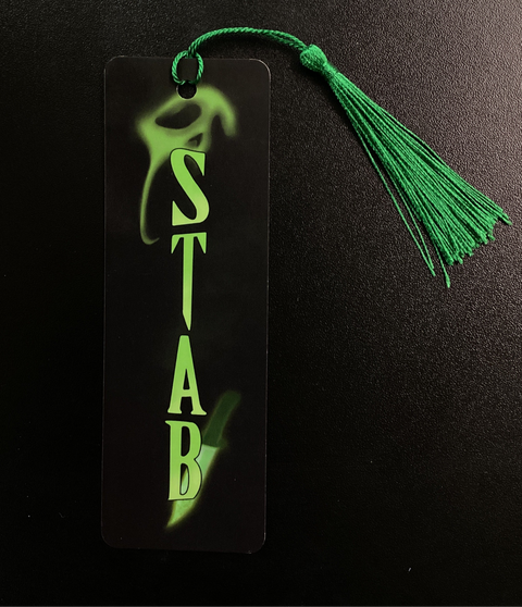 Cozy Coven Scream Stab Bookmark