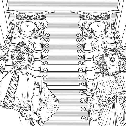 Beetlejuice Official Coloring Book