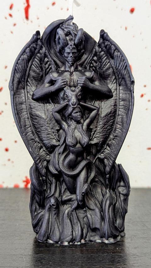 Susan Schomigs Creations: Lilith Molded Candle