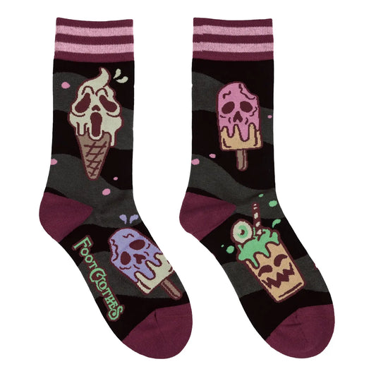Foot Clothes Ice Scream Crew Socks