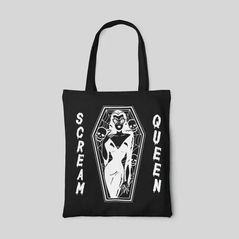 Wickedly Divine Scream Queen Tote Bag