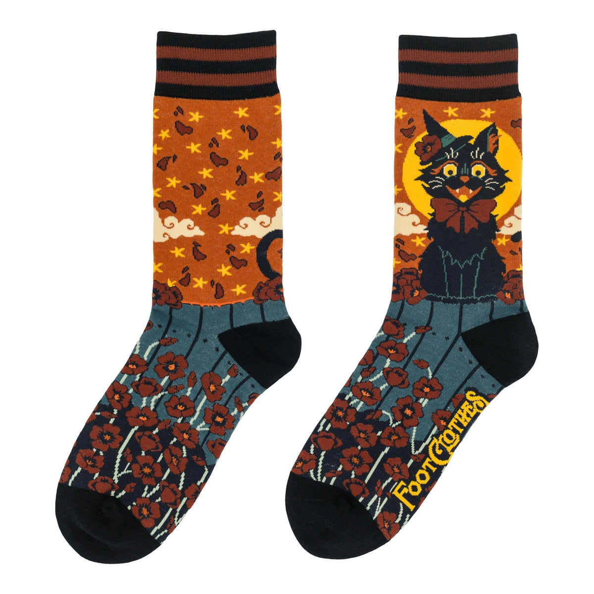 Foot Clothes Moonlight Serenade Crew Socks