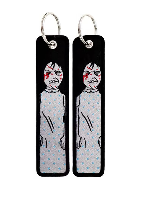 The Exorcist Embroidered Keychain Jet Tag