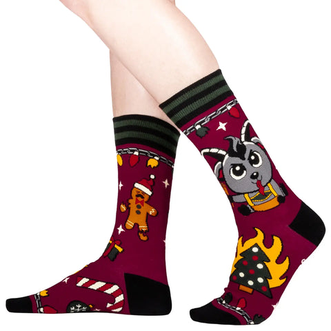 Foot Clothes Kwampus Holiday Socks