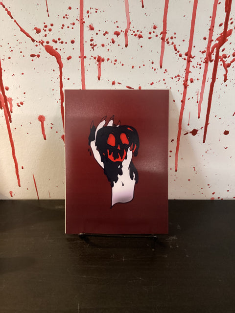 Cozy Coven Poison Apple Print Red