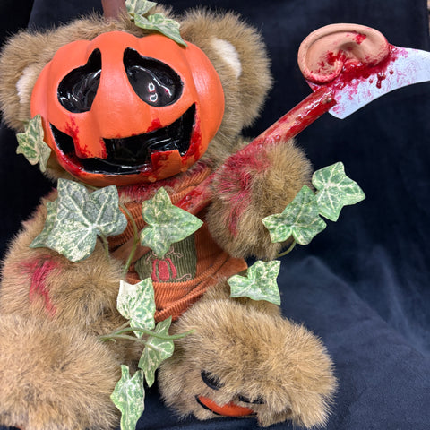 Foster Casel Art Evil Bears Pumpkin