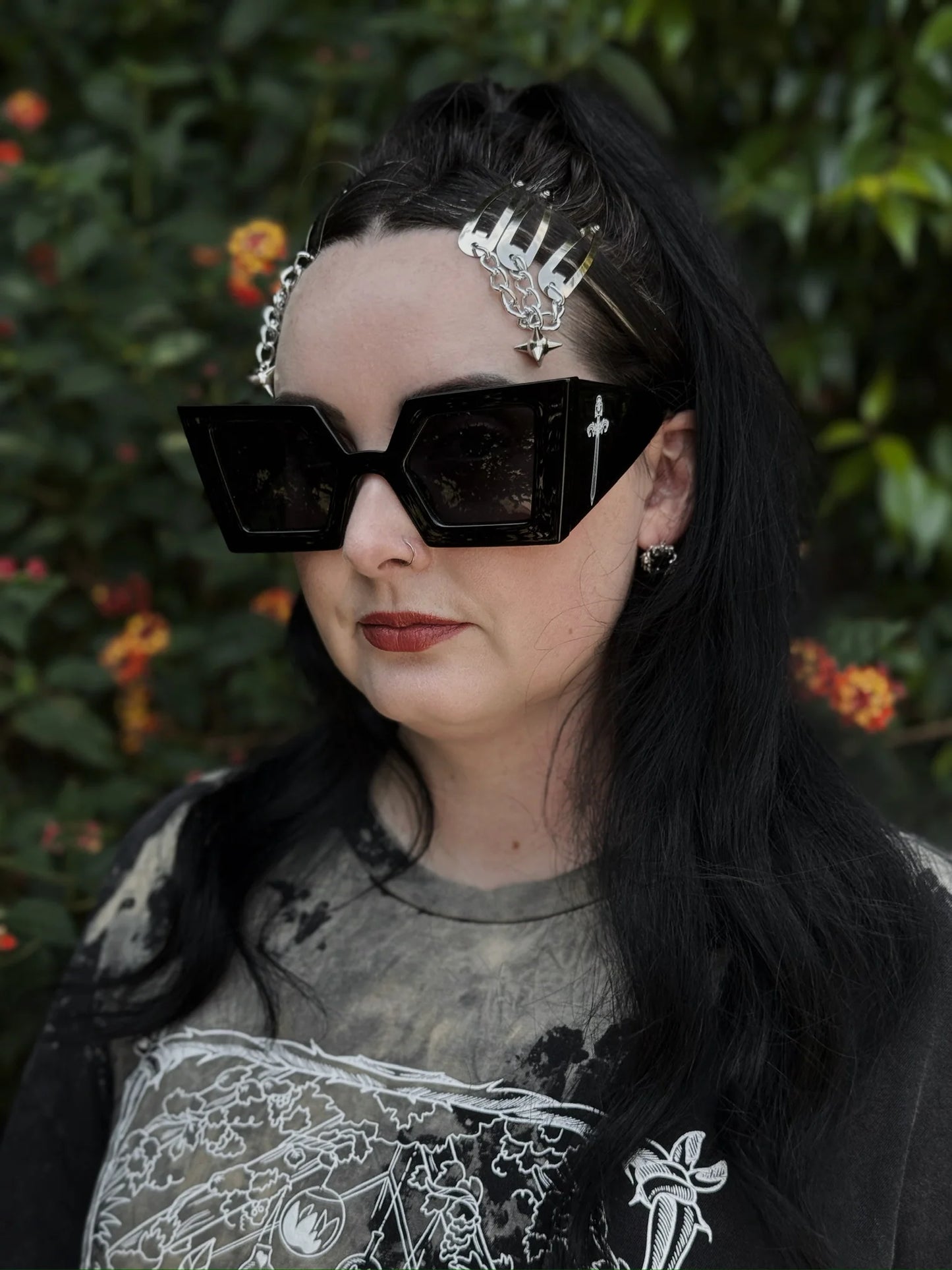 The Pretty Cult Steel Kiss Sunglasses