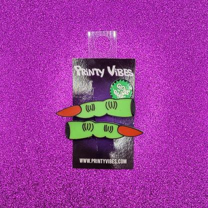 Printy Vibes Retro Halloween Witch Finger Hair Clip