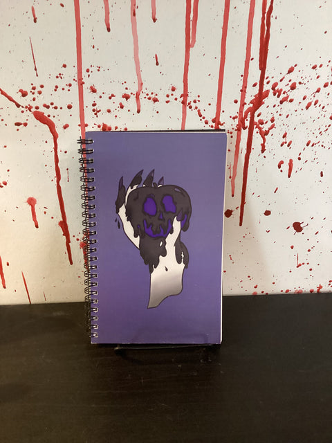 Cozy Coven Poison Apple Small Notebook Purple
